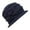 Navy_002, variant on Fgnfyis Vintage Floral Wool Bucket Hat for Women Double Layer Fisherman Hat Elegant Winter Cap Womens Hats Khaki_002