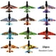thumbnail image 2 of Juguete De Avión, Figura De Avión Ligera, Juguete De Avión De Color Aleatorio, Juego De Adorno De Avión Para Diversión, Entretenimiento Para Niños, Niños Pequeños Al Aire Libre 10 Piezas Methold FN002140-00, 2 of 5
