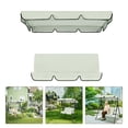 thumbnail image 4 of CHELIASD Porch Swing Canopy Swing Canopy, Replacement Swing Cover, Sun Shade Awning Cover, for Outdoor Garden Patio Porch Yard, 1× Swing top (142×120×18cm) + 1× Seat cover (150×150×10cm), 4 of 9