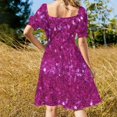 thumbnail image 3 of Robe à sequins Violettes Robes de cocktail Robe Été 2024 Femmes, 3 of 4
