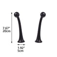 thumbnail image 2 of Xotic Tech Exterior 3D Funny Cute Creative Car Top Roof Bumper Hood Rear Trunk Self-Adhesive Tentacles Ornaments Decoration Universal Fit for Car (Black), 2 of 8