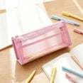 thumbnail image 6 of Under $1 Pencil Case, Ins Style Multifunctional 5-Layer Transparent Pen Bag, Large Capacity Stationery Organizer for College by PALIFEUR, 6 of 7