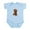 Sky Blue, variant on CafePress - Poodle (Apricot2) Infant Bodysuit - Baby Light Bodysuit, Size Newborn - 24 Months