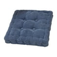 thumbnail image 1 of Chair Cushion Seat Pad Corduroy Home Dining Chair Mat Blue, 1 of 8