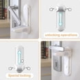 thumbnail image 4 of 2 Pieces Door lever locks for children and petproof, door handle locks for toddlers, baby safety locks for toddlers, 4 of 5