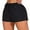 Black-v split, variant on Sociala Womens 2 in 1 Drawstring Swim Shorts Quick Dry Board Shorts with Boxer Liner Pockets Sport Swim Bottoms