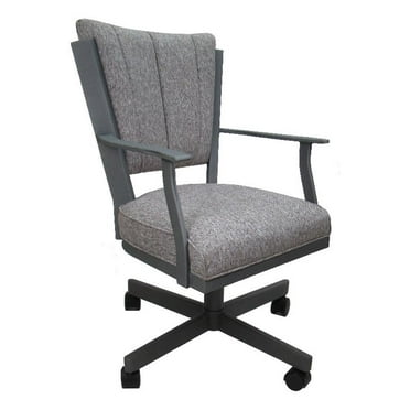 Montana Swivel Metal Dining Caster Chair on Reading Base