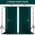 thumbnail image 2 of Cortinas de Fondo Verde Cazador MEETSKY 305x244cm 2 Paneles, 2 of 8