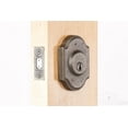 thumbnail image 3 of Weslock 07571-2-2SL23 Premiere Single Cylinder Deadbolt with Adjustable Latch and Deadbolt Strike Black Finish, 3 of 7