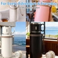thumbnail image 2 of 2-in-1 Stainless Steel Vacuum Insulated Water Bottle with Detachable Cup - Double Wall Thermal Flask for Hot and Cold Beverages - Leakproof Sports Drink Container, 2 of 4