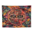 thumbnail image 5 of GOSMITH  Orange Sun and Moon Tapestry Wall Hanging, Indie Hippie Mandala Cool Wall Tapestries, Aesthetic Tapestry for Bedroom Living Room Dorm  Painting, 5 of 6