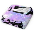thumbnail image 4 of Cow Blanket Sky Cow Fleece Throw Blanket Fuzzy Plush Super Soft Warm Cute Cow Decor Stuffed Animal Bedding Blanket Gifts for Boys Girls Kids Adult Men Women 50"x60", 4 of 6