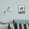 thumbnail image 2 of Stupell Industries Curious English Bulldog Gaze Pet Dog Portrait Black Framed, 11 x 14, Design by George Dyachenko, 2 of 8