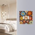 thumbnail image 4 of Yayeee Toggle Light Switch Wall Plate 3-Gang 6.37"x4.48" Decorative Outlet Cover, Blooming Flowers, 4 of 7