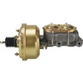 thumbnail image 6 of 7-Inch Brake Booster Master Cylinder Combo, 1" Bore, Zinc-Plated Steel, Universal Fit for Under Hood/Floor, 3/8"-24 IFF Outlets, Disc-Disc or Disc-Drum, 3-3/8" On-Center Mounting, 6 of 20