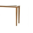 thumbnail image 7 of Baxton Studio Odile Mid-Century Modern Two-Tone Natural Brown and White Bayur Wood 1-Drawer Console Table, 7 of 7