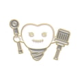 thumbnail image 2 of Hyasfey Cartoon Oral Health Enamel Pin Funny Tooth Shape Brooch Dentist Lapel Badge Coat Bag Accessories Jewelry Gift, 2 of 8