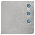 thumbnail image 3 of Super Soft Fleece Fitted Sheet - Twin Extra Long Size - Extra Plush Polar Fleece, No-Pilling - Deep Pocket - All Season Cozy Warmth (Twin XL, Light Grey), 3 of 5