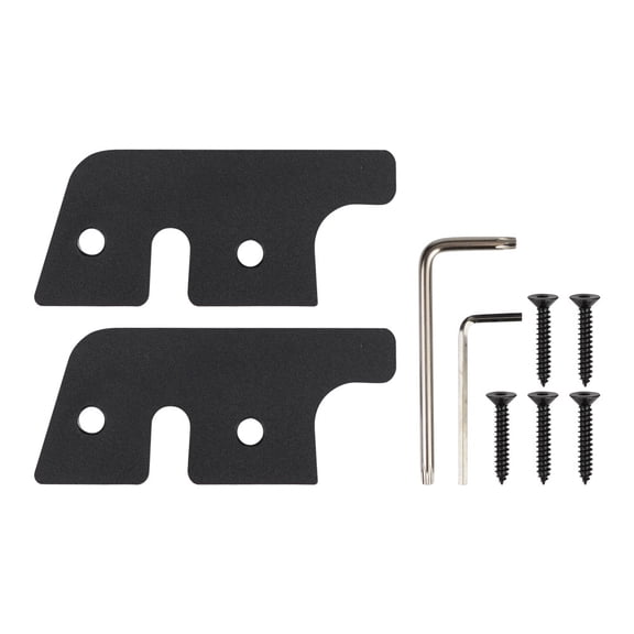 2Pcs Metal Sun Visor Clips Set Black For 2018-2023 Jeep Wrangler JL JT Gladiator