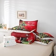 thumbnail image 5 of Feelyou Kawaii Green Tree Twin Bedding Sets 7-Piece, Christmas Gifts Bedding Comforter Set, Dreamy Fairy Tale Reversible Sheet Sets, Lightweight Room Decor, 5 of 7