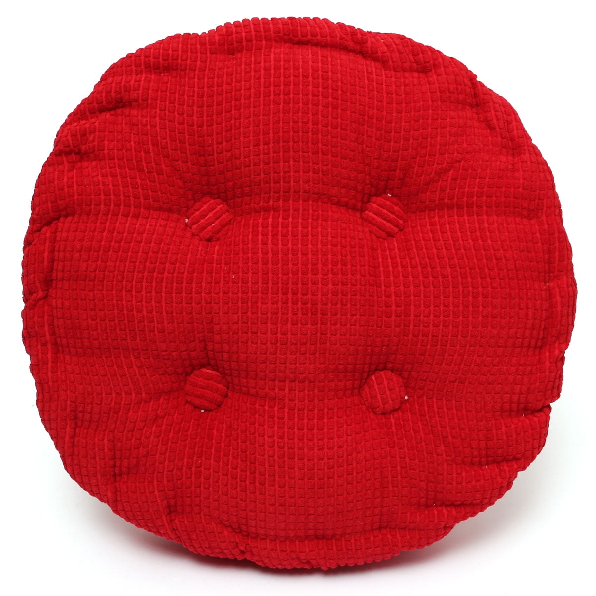 2.8Inch Thicken Chair Seat Cushion Pads, Corduroy Cushion, Round Floor