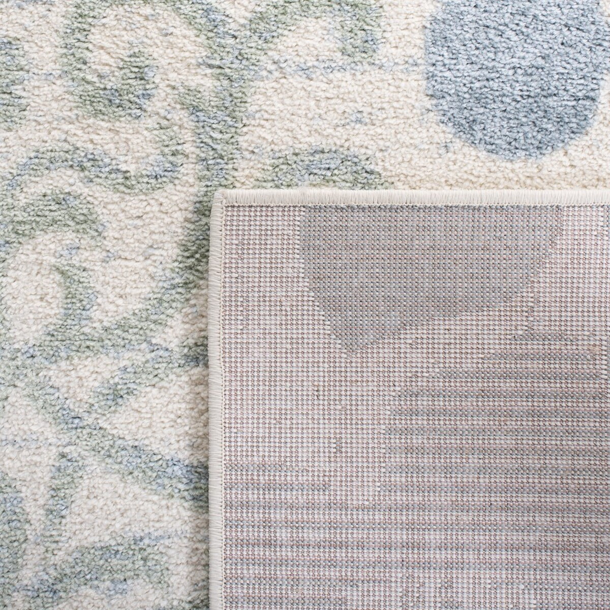 SAFAVIEH Adirondack Hortense Floral Area Rug, Ivory/Blue, 9' x 12'
