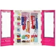 thumbnail image 4 of Mattel Barbie & Ken Ultimate Closet with Convertible Pink Doll Playset, 4 of 5