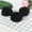 Black, variant on DIY plush ball 10 pieces Gray, 3.54in craft fur ball, used for knitting accessories, keychains and bag accessories, craft decoration