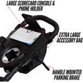 thumbnail image 2 of Carrito de golf Bag Boy Nitron Auto-Open Rojo/Negro, 2 of 6