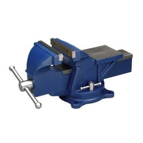 Wilton General Purpose Bench Vise, 5" Jaw Width, 4" Max Jaw Opening, 2-1/2" Throat (11105) CA3