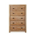 thumbnail image 6 of Grain Wood Furniture Montauk 5-Drawer Chest, Driftwood, 6 of 6
