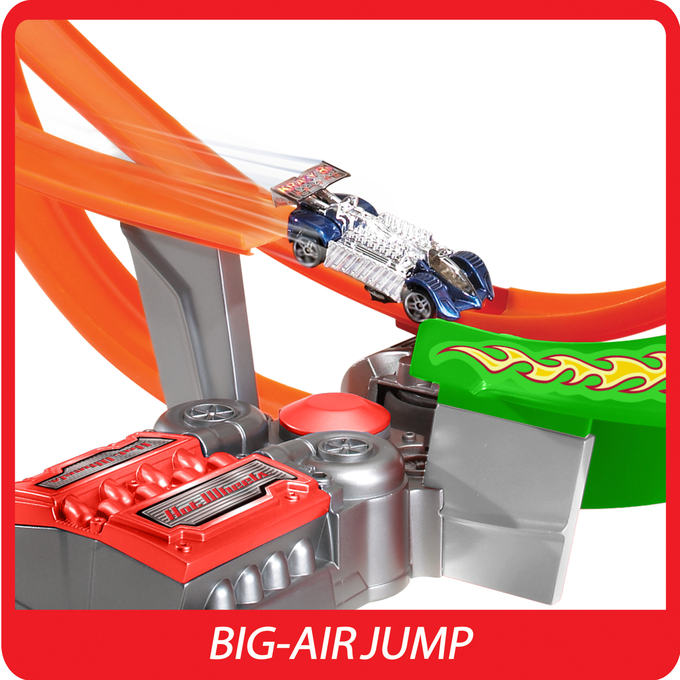 Hot Wheels Action Power Shift Motorized Raceway with 5 Cars photo 5