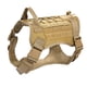 thumbnail image 1 of Arnés táctico para perros sin tensión, arnés militar reflectante para perros con asas, chaleco para perros de servicio para entrenamiento MFZFUKR CPB-US-ZMR09-6, 1 of 5