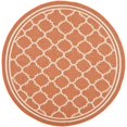 thumbnail image 1 of Safavieh Tapis d'Intérieur et d'Extérieur Cour Terracotta - Rond 7 Pieds10 Pouces, 1 of 5