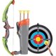 thumbnail image 1 of Bow Arrow Archery Set For Kids, Toy Bow Arrow That Lights Up For Outdoor Play, 1 of 4