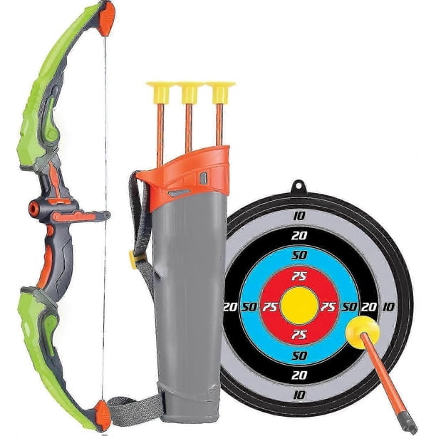 Bow Arrow Archery Set For Kids, Toy Bow Arrow That Lights Up For Outdoor Play