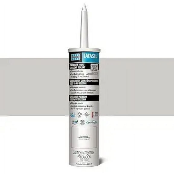 LATICRETE Latasil High Performance Silicone Sealant, Frosty #09