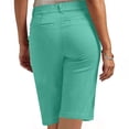 thumbnail image 6 of Women's 2025 Bermuda Chino Shorts High Waisted Straight Leg Casual Summer Hiking Vacation Outfits with Pockets, 6 of 7