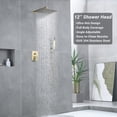 thumbnail image 3 of FOSES, 12", 2.5 GPM High-Pressure Handheld Showerhead, 3 of 8