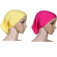 thumbnail image 3 of Foulard Ajustable pour Femmes en Coton Mercerisé, Foulard pour Filles, Tête Simple, Capuche de Tête, Bonnet Tube Simple, Extensible, Élastique, Couvre-Chef, 3 of 6