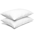 thumbnail image 5 of Set of 2 Bed Pillows Hotel Quality Down Alternative 100% Brushed Cotton Pillow, 5 of 5