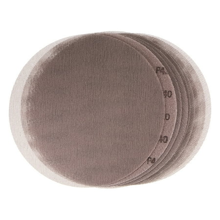 

Uxcell 10pcs Mesh Sanding Discs 9 Inch Hook and Loop Sanding Net 400 Grits Dust Free Abrasive Pads for Wood Furniture
