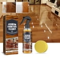 thumbnail image 1 of Juego de esponjas limpiadoras para muebles de madera, plástico, cuero sintético y superficies de piedra, 100 ml, fórmula natural a base de plantas, incluye 2 o 3 botellas., 1 of 7