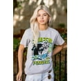 thumbnail image 3 of The Smurfs Cool Kanji Fearless Unisex Plus Size Graphic Tee Brisco Brands 5X, 3 of 5