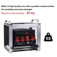 thumbnail image 4 of GeeekPi Étagère de Serveur Robuste 0.5U pour DeskPi RackMate T1/T0, Étagère de Serveur et Armoire Réseau 10 Pouces, Conception Perforée, Charge de 25 kg, 4 of 7