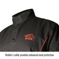 thumbnail image 2 of Black Stallion Welding Jacket 9Oz Black Fr Cotton Large, 2 of 6