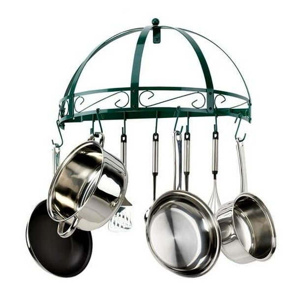 26 in Wrought Iron Pot Rack  Walmart com Walmart com