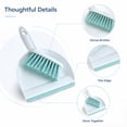 thumbnail image 6 of Mini Broom and Dustpan Set Small Dust pan & Brush Set Portable Cleaning Tools for Home Office RV Camping Learning, 6 of 6