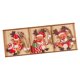 thumbnail image 1 of 9 piezas de adornos colgantes de madera para Navidad, adornos artesanales para muñecas. 58 cm x 75 cm, 1 of 9