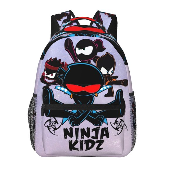 Ninja Kidz Backpack Lightweight Bookbag Casual Daypack For Women Men Travel Laptop Bag Multifunctional Bag